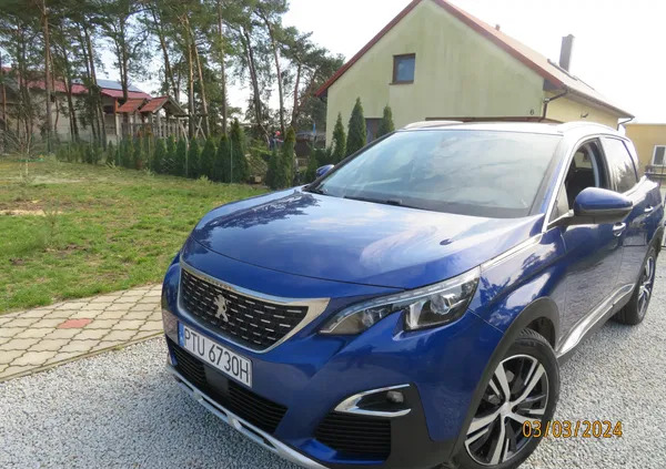 peugeot 3008 Peugeot 3008 cena 80000 przebieg: 115700, rok produkcji 2019 z Turek